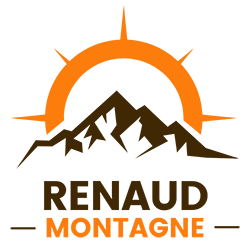 logo renaud montagne guide randonnee